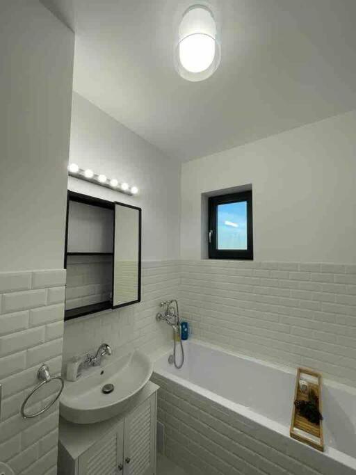 Modern 2-Bedroom Apartment In New Residence Крайова Екстер'єр фото